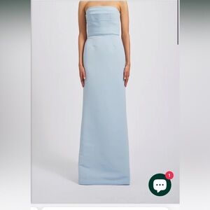 Amsale Sonia Formal Dress | Color: Ice | Size 10 (altered to a size 4)